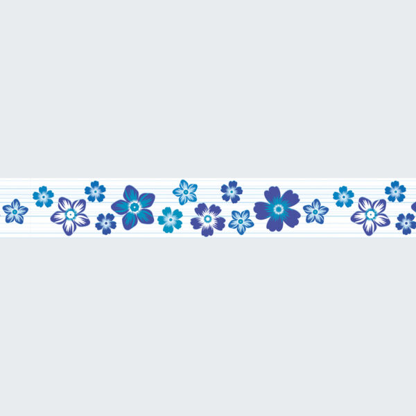 Listelo Garden Azul Cerámico