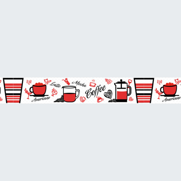 Listelo Kaffe Rojo Cerámico